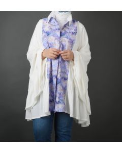 Blazer linen – Lavender Floral